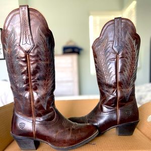 W ARIAT DESERT SKY 13.5 Almond Toe Boots